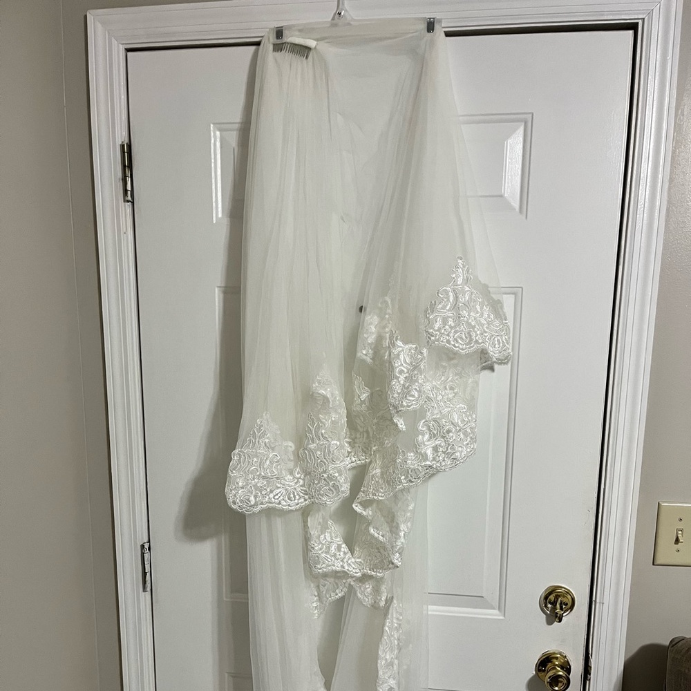 Two tier Wedding Veil